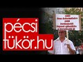 Pécsi tüntetés a martonfai menekülttábor ellen