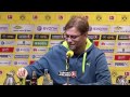 Pressekonferenz: Jürgen Klopp vor dem Auswärtsspiel bei Werder Bremen | BVB