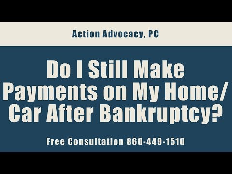 Once I File Bankruptcy, Do I Have To Continue To Pay On My Car And House?