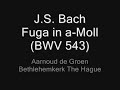 Fugue in a-minor (BWV 543)