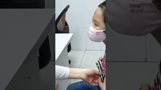 Gia Linh Was Examined By A Doctor For Chickenpox