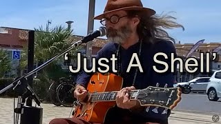 Busker In Javea Filmed With 360º Camera - ‘Just A Shell’