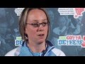 2012 Scotties Tournament of Hearts Draw 14 Media Scrum