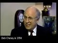 Dick Cheney tells truth about Iraq invasion!