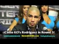 Miguel Cotto VS. Delvin Rodriguez Post Fight Press Conference (COTTO) *Raw & Uncut*