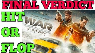 War - Verdict Hit or Flop | Box office collection | war movie collection | review | Hrithik roshan