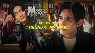 Taehyung - Friends Mv Twixtor Clips 4K