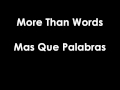 Extreme - More Than Words Subtitulado... Extreme - More Than Words Subtitulado...