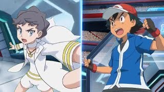 Pokemon Battle USUM: Kalos Ash Vs Diantha (Pokemon Ash League Rematch)