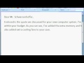 Microsoft Word 2007 Tutorial - part 05 of 13 - Entering Text 2