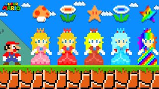 Super Mario Bros. But There Are More Custom Princess Peach Power-Up