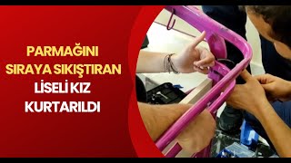 Parmağini Siraya Iştiran Li̇seli̇ Kiz Kurtarildi