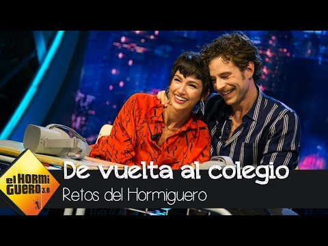 Úrsula Corberó llora y Álvaro Cervantes se emociona al 'volver a su colegio' - El Hormiguero 3.0
