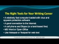 The Right Tools For Your Freelance Writing Career