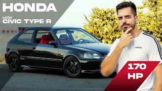 Honda Civic Vtec 170Hp Το Look Type R Που Κοιτα Στα Ματια Το Αυθεντικό