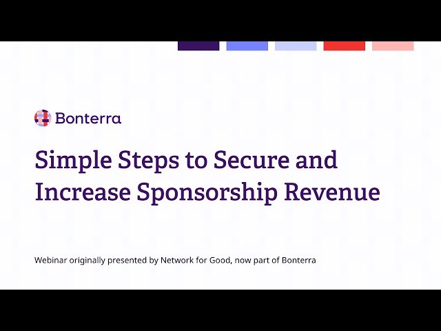 Watch Simple steps to secure and increase sponsorship revenue on YouTube.