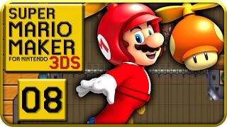 Let's Play SUPER MARIO MAKER for 3DS Part 8: Die 1UP-Jagd in der fliegenden Festung