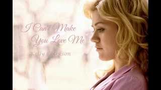 Watch Kelly Clarkson I Cant Make You Love Me video