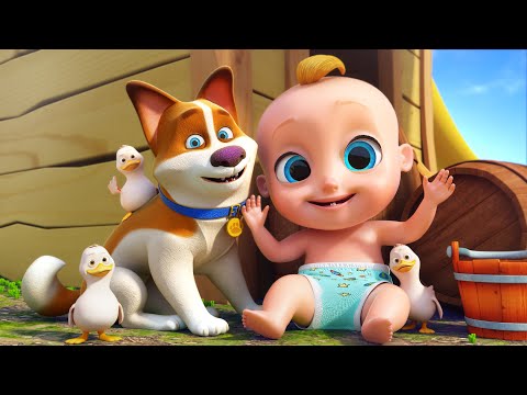 Sonidos de los animales Canciones infantiles y dibujos animados en español para niños con Sunnyside
