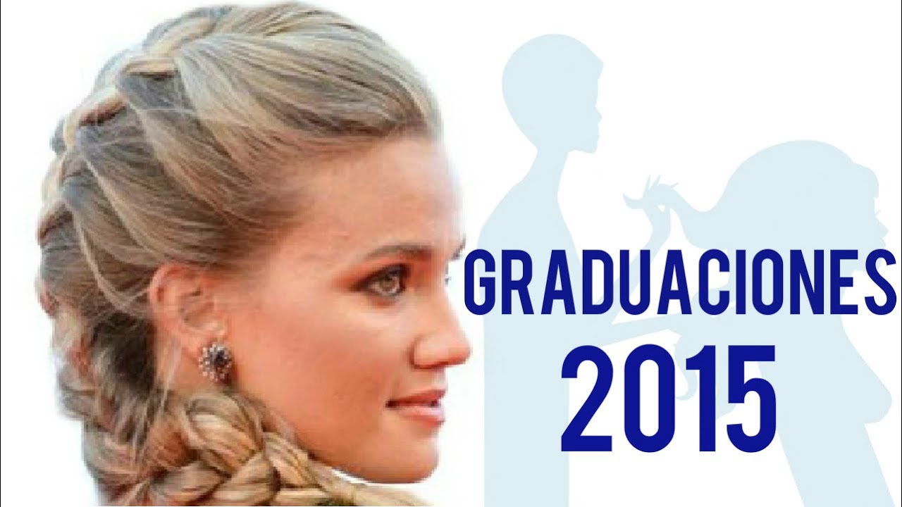 peinados semirecogidos con trenzas para graduacion