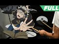 Black Clover OP 3 Full -【Black Rover】by Vickeblanka - Drum Cover