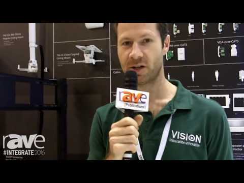 Integrate 2016: Vision Shows Techconnect, S8-800P Soundbar, Freespace Room Booking System