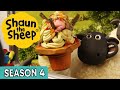 Shaun the Sheep Season 4 🐑 Full Episodes (1-5) 🍦 Ice Cream Parties, Pizza + MORE | Cartoons for Kids