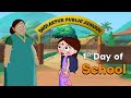 Chutki - First Day of School | Videos for Kids | Fun Cartoons in Hindi