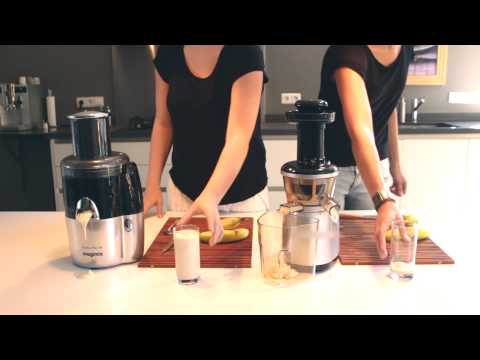 sapjes maken met sapcentrifuge