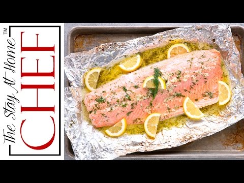 VIDEO : easy 5 ingredient baked salmon - it doesn't get much easier than this easy 5 ingredientit doesn't get much easier than this easy 5 ingredientbaked salmonwith a garlic, lemon, and dill butter sauce. all it takes is 5 ...