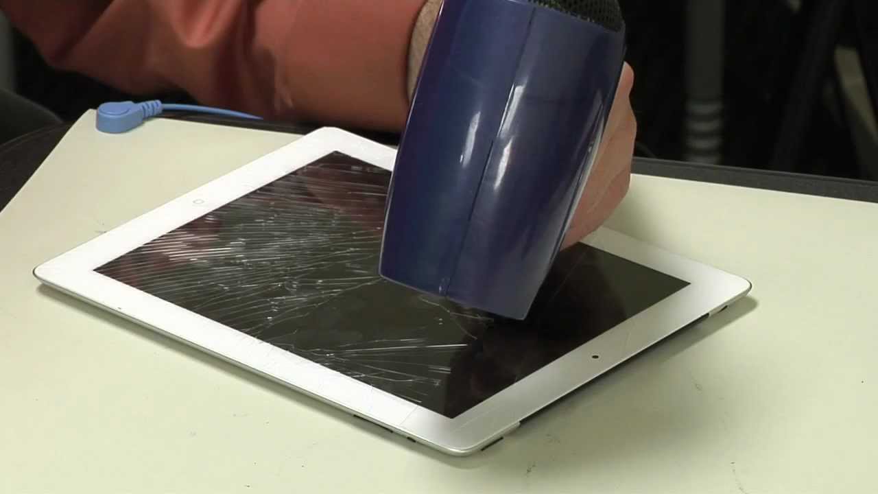 How to: Fix a broken front panel on your iPad 2 or iPad 3 - YouTube