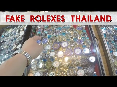 Rolex Replicas and Fake Rolex Submariner Thailand
