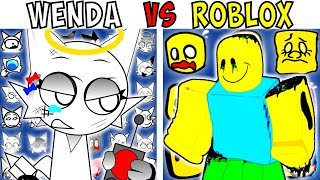 All Wenda Vs Roblox Test Fnf Character Test Gameplay Vs Playground