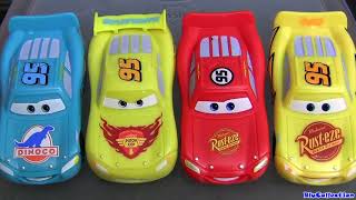 5 Color Changers Cars 2 Raoul Caroule Rusteze Mcqueen Dinoco Bob Cutl Colour Changers