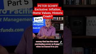 Borrowing Money, Inflation, Mortgage Rates Exclusive Peter Schiff Interview.