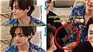 The tension between Taehyung and Jungkook was high in this live 😳‼️ [Taekook Ana