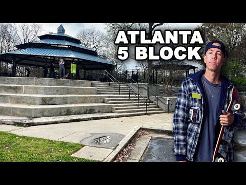 Skating the Atlanta 4 and 5 Block!? Feat. Andrew Reynolds - Spot History Ep. 20