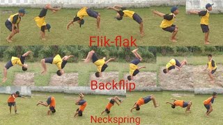 Senam Lantai Anak Smp Keseimbangan Sempurna Backflip, Flik-Flak, Handspring, Neckspring, Kayang.