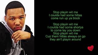 Stop Playing With Me Clean By Trece 7Ev Lyrics