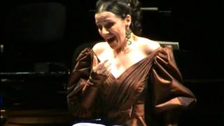 Anna Bonitatibus sings Isabella Colbran Canzonetta: Parto vi lascio addio