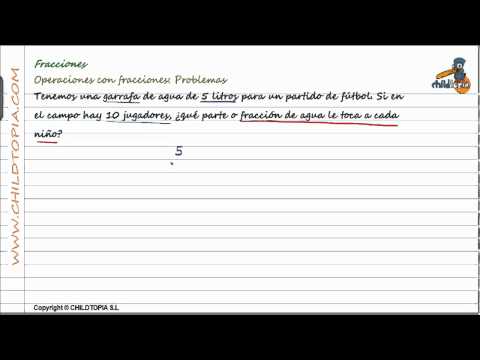 Ejercicios De Problemas Con Fracciones Para Primaria