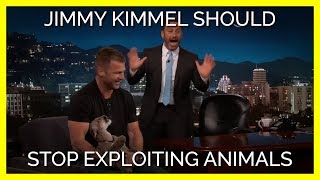 Animal Trainer Replaced on Reported Jimmy Kimmel Line-Up after PETA Reaches Out
