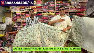 10 Sarees In Just 500- Wholesale Saree Market