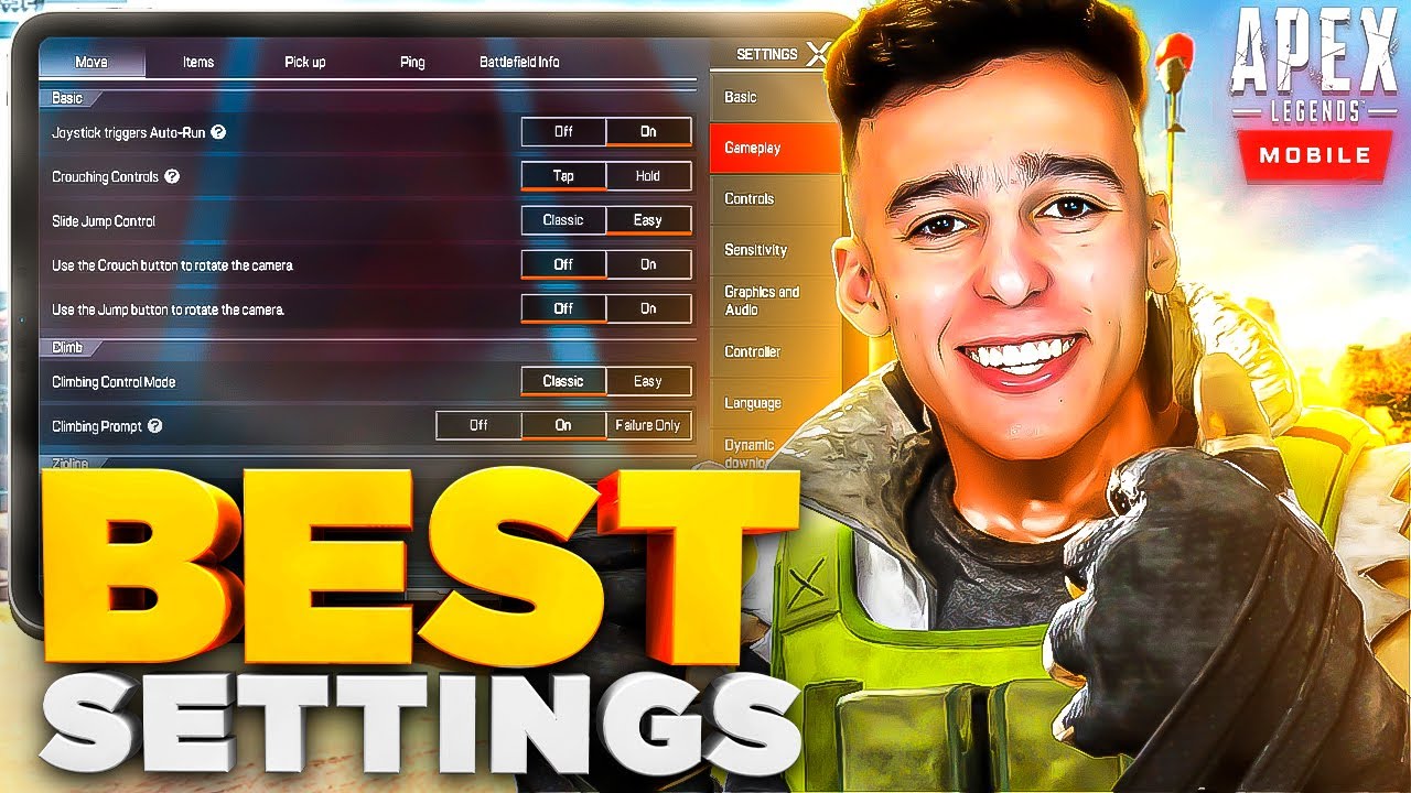 Apex Legends Mobile BEST Settings, Controls, Apex Legends Mobile BEST Settings, Controls,