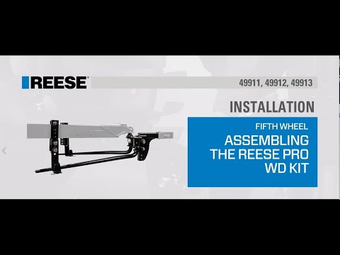 Installation | REESE® Pro Weight Distribution System