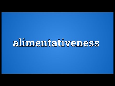 Header of alimentativeness