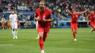 Tunisia 1 - 2 England | 2018 FIFA World Cup | Astro SuperSport Tunisia 1 - 2 England | 2018 FIFA World Cup | Astro SuperSport