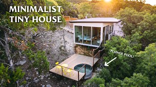 Minimalist 280Sqft Tiny House Wplunge Pool Airbnb Tour