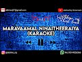 Maravamal ninaithiraiya song karaoke & lyrics video | Aldrine Raj | fr berchmans | christian song