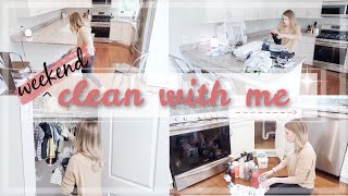 CLEAN WITH ME SPRING 2019 / WEEKEND CLEANING ROUTINE / EXTREME CLEANING MOTIVATION / CATHERINEELAINE